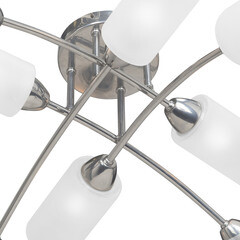 Люстра потолочная Vitaluce V4188 E27 480 Вт 24 кв.м (V4188-9/8PL) - фото 2