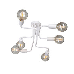 Люстра потолочная Vitaluce V4196 E27 360 Вт 18 кв.м (V4196-0/6PL) - фото 4