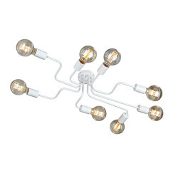 Люстра потолочная Vitaluce V4196 E27 320 Вт 24 кв.м (V4196-0/8PL) - фото 4