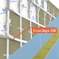 Лента вибродемпфирующая Techno Sonus СтопЗвук DB 50х2 мм 30 м - фото 5