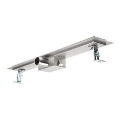 Лоток душевой Ore с комбинированным затвором 600 мм d40 мм решетка из нержавеющей стали (Drain H1) - фото 8