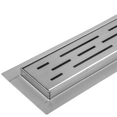 Лоток душевой Ore с комбинированным затвором 600 мм d40 мм решетка из нержавеющей стали (Drain H1) - фото 6