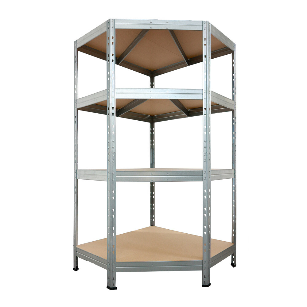 Изображение товара Металлический стеллаж AR Shelving Corner Rivet 1800x900x450 мм серый