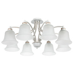 Изображение товара Люстра потолочная Arte Lamp Emma E27 480 Вт 18 кв.м (A2713PL-8WG)