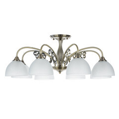 Люстра потолочная Arte Lamp Spica E27 320 Вт 18 кв.м (A3037PL-8AB)
