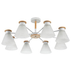 Изображение товара Люстра потолочная Arte Lamp Tyler E27 480 Вт 20 кв.м (A1031PL-8WH)