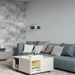 Обои компакт-винил на флизелиновой основе HomeColor Monochrome HC71822-40 (1,06х10,05 м) - фото 6