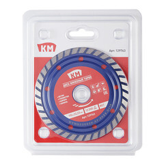 Диск алмазный универсальный КМ 115х22,2х2,2 мм турбо сухой рез СТМ - фото 3