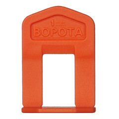 Система выравнивания плитки Hesler 1 мм зажим ворота (100 шт.) - фото 2