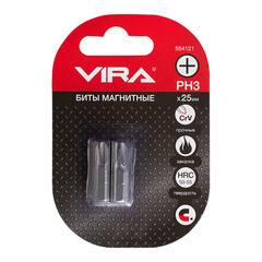 Бита Vira (554121) PH3 магнитная 25 мм (2 шт.) - фото 3
