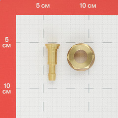 Штуцер со съемной гайкой М22 левая резьба для рукава Foob d6-9 мм - фото 2
