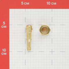 Штуцер со съемной гайкой М16 правая резьба для рукава Foob d6-9 мм - фото 4