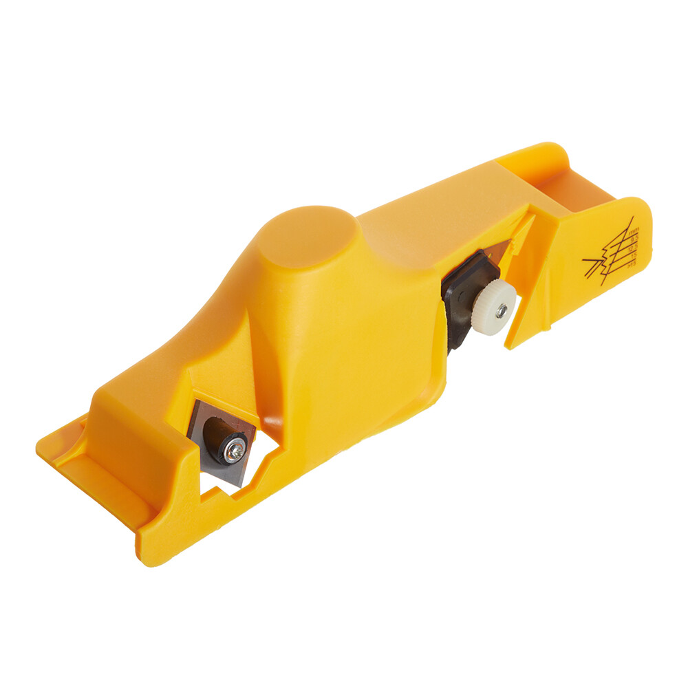 Изображение товара Рубанок кромочный Hardy 1004-640023 для гипсокартона, регулировка 9–15 мм