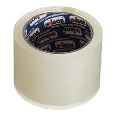 Изображение товара Лента клейкая упаковочная Unibob прозрачная 72 мм 66 м
