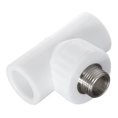 Тройник полипропиленовый Valfex переходный 25 мм х 1/2 НР(ш) х 25 мм (10128125П) - фото 1