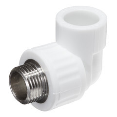 Угол полипропиленовый Valfex 20 мм х 3/4 НР(ш) (10126220П) - фото 1