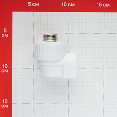 Угол полипропиленовый Valfex 25 мм х 1/2 НР(ш) (10126125П) - фото 2