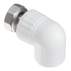 Угол полипропиленовый Valfex 20 мм х 3/4 ВР(г) с накидной гайкой (101381) - фото 3