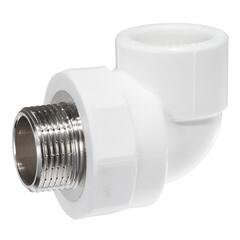 Изображение товара Угол полипропиленовый Valtec 25 мм х 3/4 НР(ш) (VTp.753.0.02505)