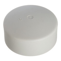 Изображение товара Заглушка полипропиленовая FV-Plast 63 мм серая (229063)