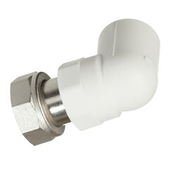 Угол полипропиленовый Valtec 25 мм х 1 ВР(г) с накидной гайкой (VTp.758.0.02506) - фото 3