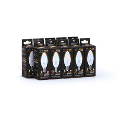 Лампа светодиодная Gauss E14 3000К 9,5 Вт 890 Лм 180-240 В свеча тонированная - фото 7