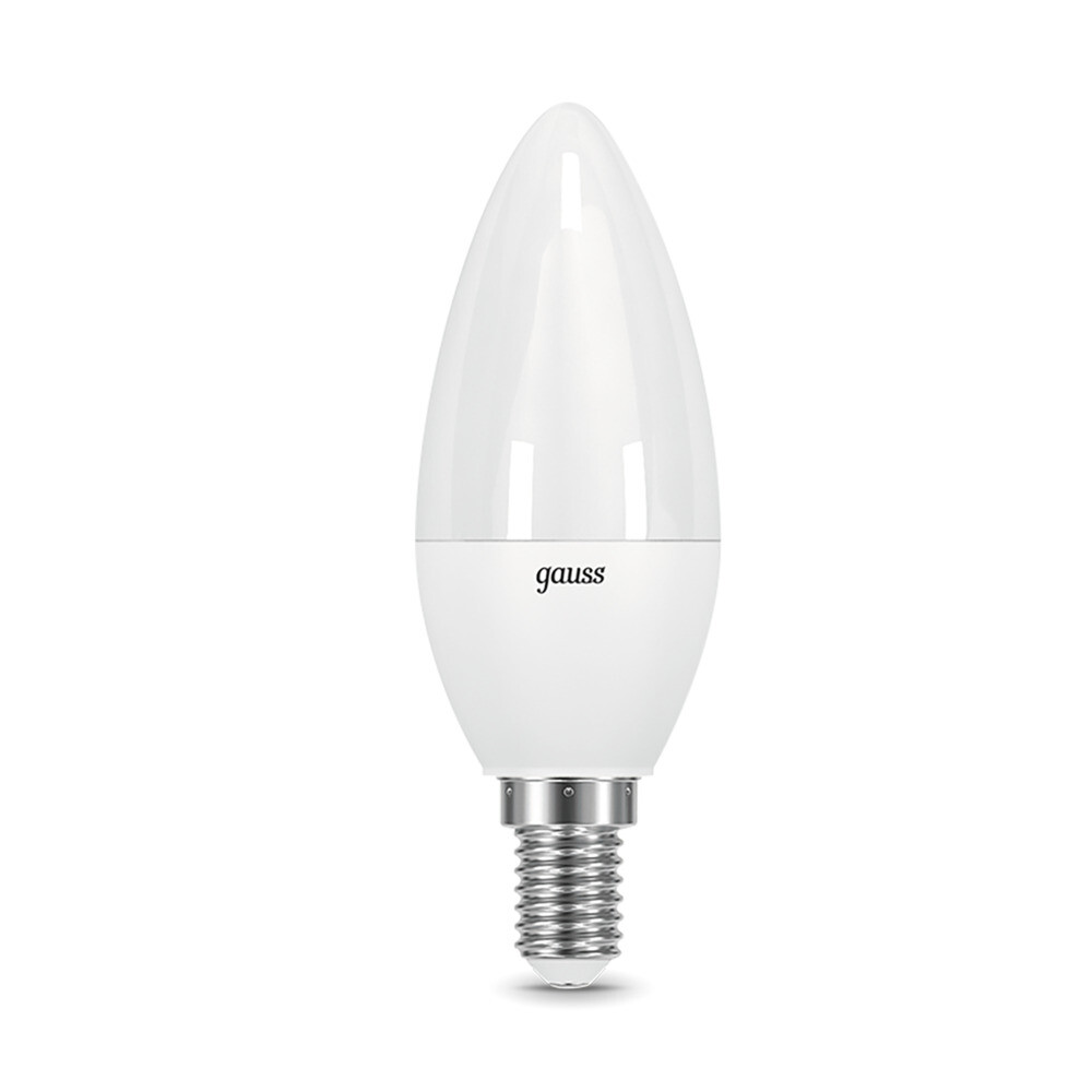Изображение товара Лампа светодиодная Gauss E14 4100К 9,5 Вт 950 Лм 180-240 В свеча тонированная