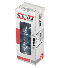 Болт оцинкованный M10x30 мм DIN 933 (20 шт.) - фото 2