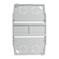 Щит распределительный навесной Makel ЩРН-П-2/4 пластиковый IP40 125х80х45 мм 4 модуля белый - фото 2