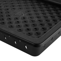 Корзина выдвижная пластиковая черная 555х430х85 мм Титан-GS - фото 4