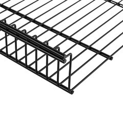 Корзина металлическая черная 903х440х85 мм Титан-GS - фото 4