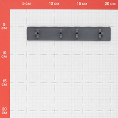Заглушка торцевая Grinderdeco 25х150 мм для доски асфальт ДПК пластиковая серая (10 шт.) - фото 4