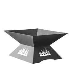 Изображение товара Чаша костровая Дачная 500х500 мм плоское дно