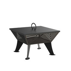 Чаша костровая Ибица 620х620 мм плоское дно 4 ножки - фото 2