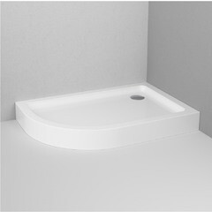 Поддон AM.PM Like акриловый 120х80х15 см асимметрия белый низкий (W83T-302R120W) - фото 2