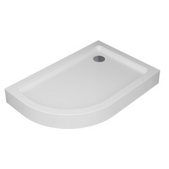 Поддон AM.PM Like акриловый 120х80х15 см асимметрия белый низкий (W83T-302R120W) - фото 1