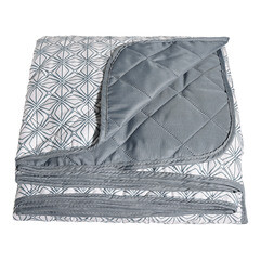 Изображение товара Покрывало 200х220 см Melissa Витраж двустороннее стеганое зеленое (509172/2)