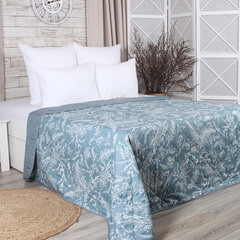 Покрывало 200х220 см Melissa Ботаник двустороннее стеганое зеленое (509171/2) - фото 2