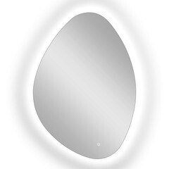 Зеркало с подсветкой фигурное 70х100 см с сенсорным включением Continent Averio (ЗЛП2378) - фото 7