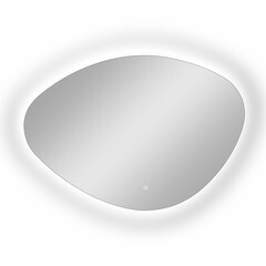 Зеркало с подсветкой фигурное 100х70 см с сенсорным включением Continent Averio (ЗЛП2379) - фото 7