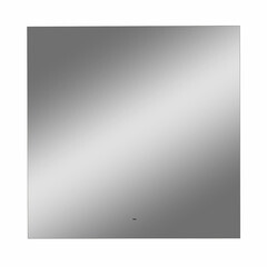 Зеркало с подсветкой квадратное 60х60 см бесконтактный сенсор Continent Valbon (ЗЛП2381) - фото 1