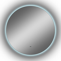 Зеркало с подсветкой круглое 80 см бесконтактный сенсор Continent Circulo (ЗЛП2390) - фото 7