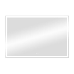 Зеркало с подсветкой прямоугольное 100х70 см бесконтактный сенсор Continent Amora (ЗЛП2391) - фото 3