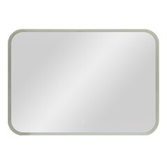 Зеркало с подсветкой прямоугольное 100х70 см с сенсорным включением Continent Valongo (ЗЛП2395) - фото 1