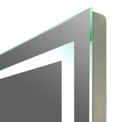 Зеркало с подсветкой прямоугольное 80х60 см с сенсорным включением Continent Valenca (ЗЛП2402) - фото 5