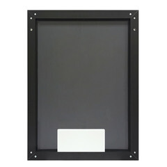 Зеркало с подсветкой прямоугольное 60х80 см в раме черной с сенсорным включением Continent Viseu (ЗЛП2418) - фото 4