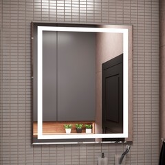 Зеркало с подсветкой квадратное 60х60 см Continent Mirandela (ЗЛП2408) - фото 3