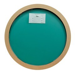 Зеркало круглое 60 см в раме черной Continent Mealhada (ЗЛП2413) - фото 4