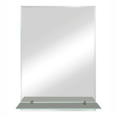 Изображение товара Зеркало с полкой прямоугольное 50х69 см Continent Corvo (В241)