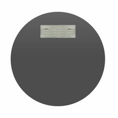 Зеркало круглое 52 см Continent Barbara (В242) - фото 4